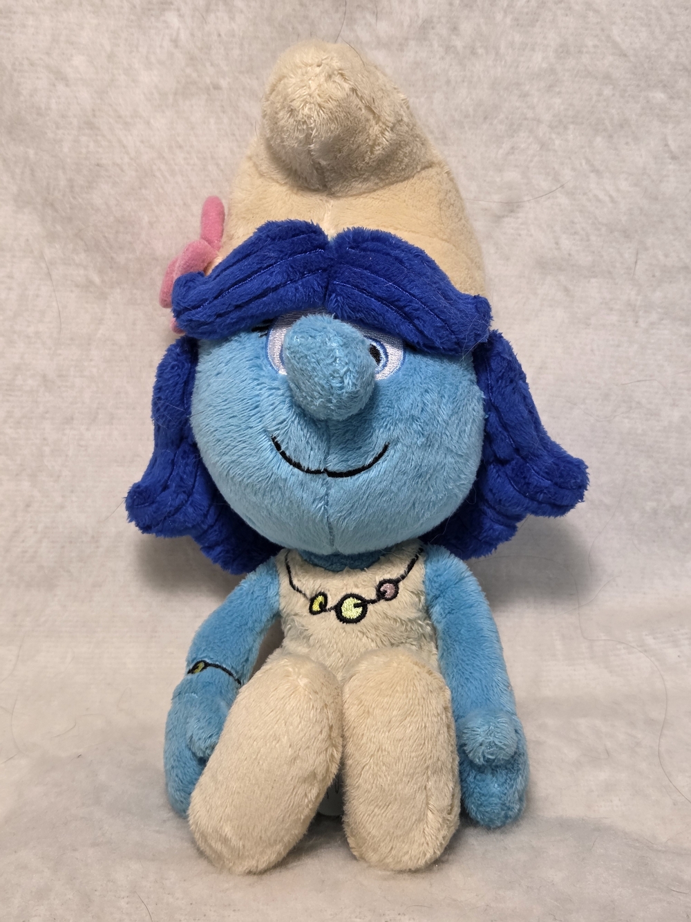 BLOSSOM Smurfs The Lost Village Stuffed Toy 2016 Theater Exclusive